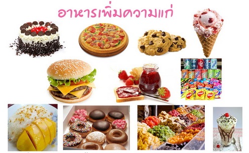 ระวังอาหาร 11 ชนิดที่อาจทำให้คุณแก่เร็วกว่าเดิม!!!!